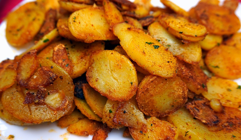 fried potatoes